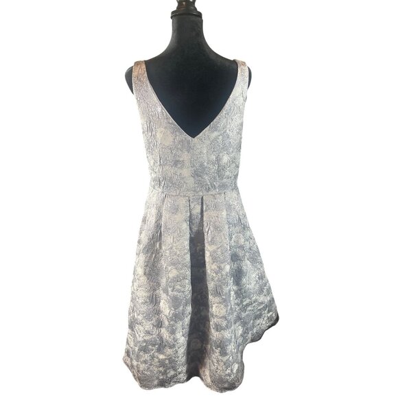 Anthropology Eva Franco Zander Dress Platinum Wave Classic Coquette twee fairy - Picture 3 of 12